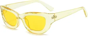 Vintage Cat Eye Sunglasses Women Fashion Eyewear Men Trending Red Green Men Sun Glasses
