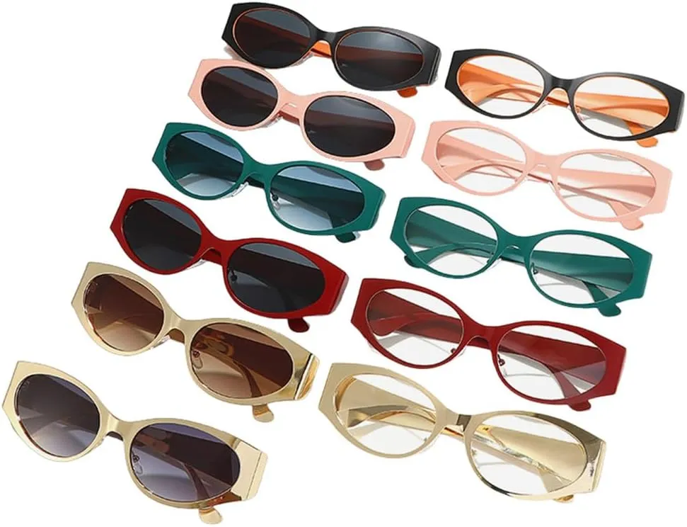 Vintage Cat Eye Sunglasses Women Men Retro Sun Glasses Female Shades Traveling Eyewear UV400