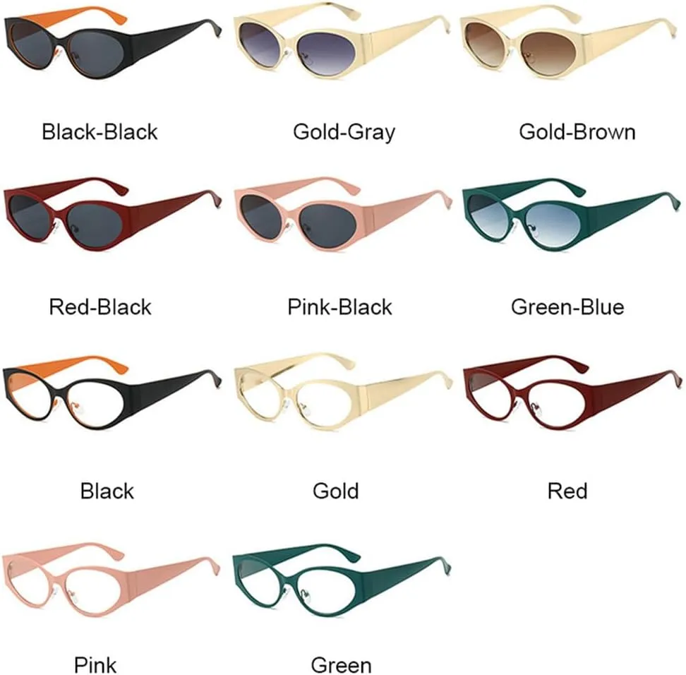 Vintage Cat Eye Sunglasses Women Men Retro Sun Glasses Female Shades Traveling Eyewear UV400