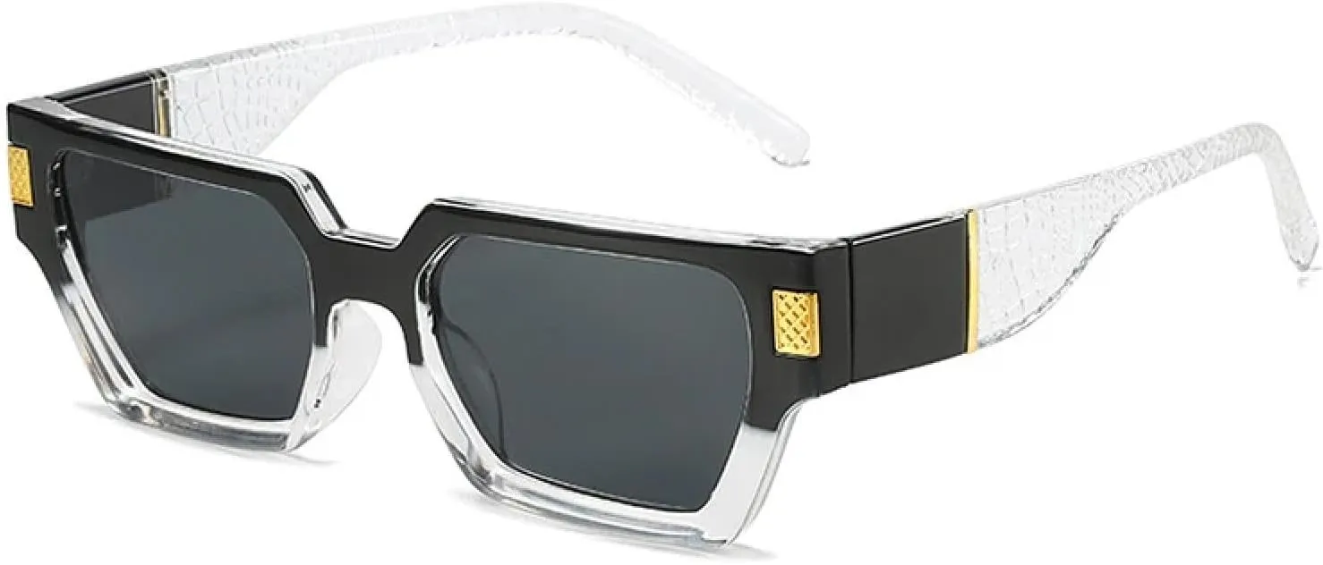 Vintage Women Men Luxury Rivet Sun Glasses Fashion Trending Outdoors Travel Shades Uv400