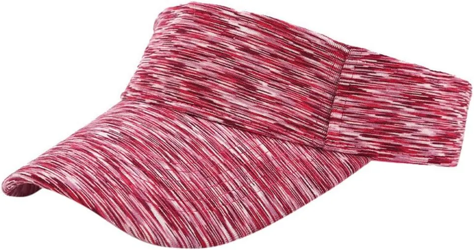 Visors for Women Mens Sun Visor Hats Sports Outdoor Tennis Running Adjustable Beach Hats Cap Sun Protection