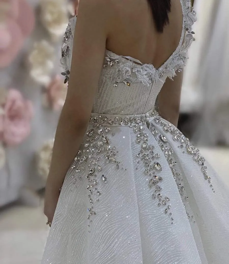Wedding Dress With Swarovski Stones
