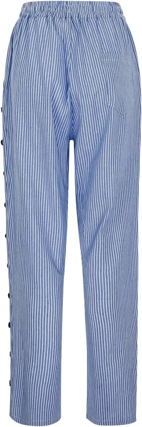 Women Linen Capri Pants Summer Boho with Pockets Wide Leg Cropped Pants for Women Casual Summer Cropped Pants Womens