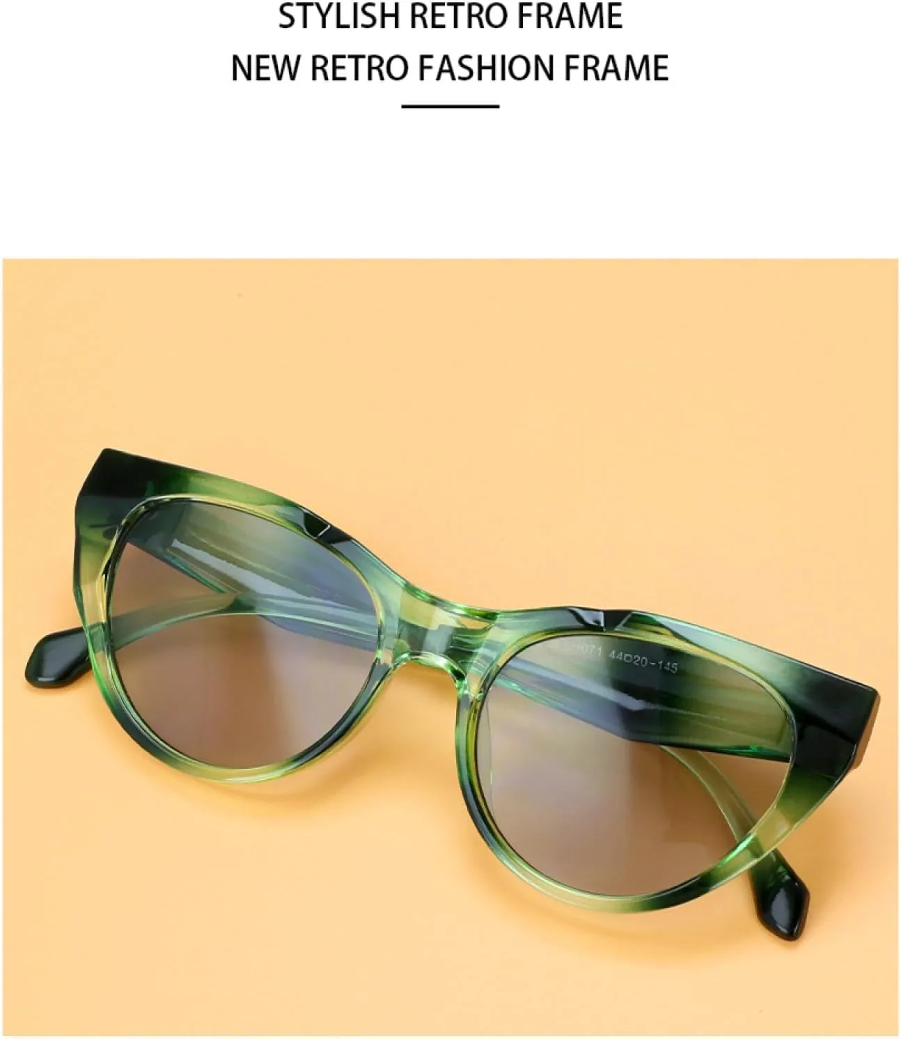 Women Retro Sunglasses Men Popular Uv400 Mirror
