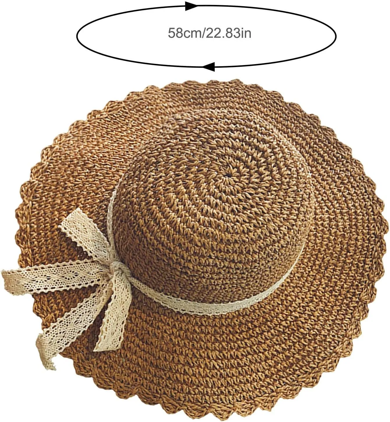 Womens Beach Sun Straw Hat Floppy Packable Short Brim Roll Up Panama Hat Straw Fedora Hats for Women
