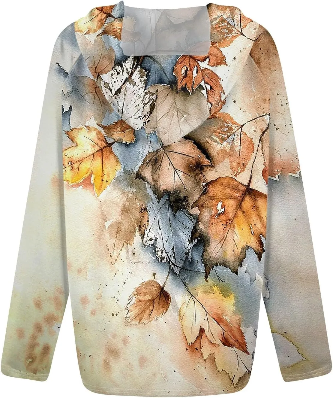 Womens Hoodie Fashion Print Zip up Jackets for Women Casual Long Sleeve Loose Sweatshirts Coat