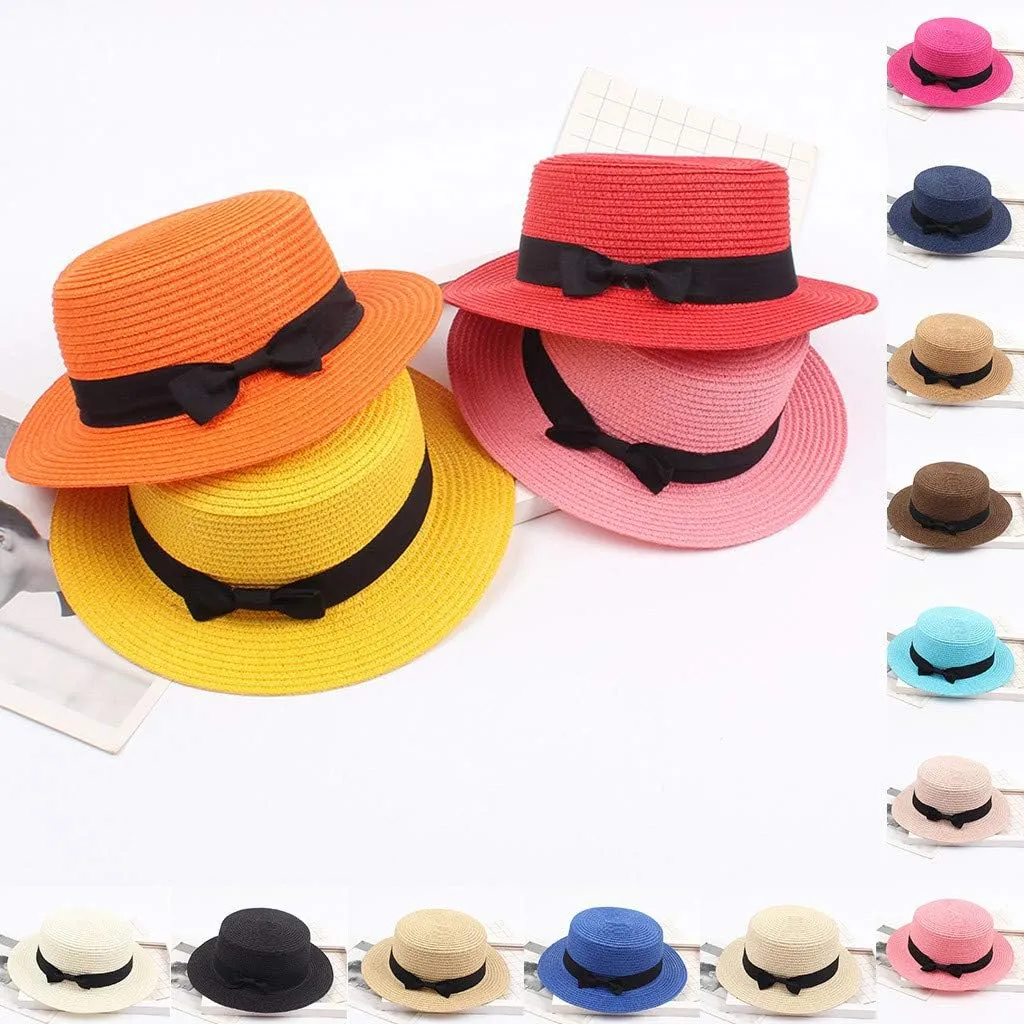 Womens Mens Straw Panama Hat Wide Brim Fedora Summer Beach Sun Hat UPF Foldable Packable Straw Boater Hat for Travel