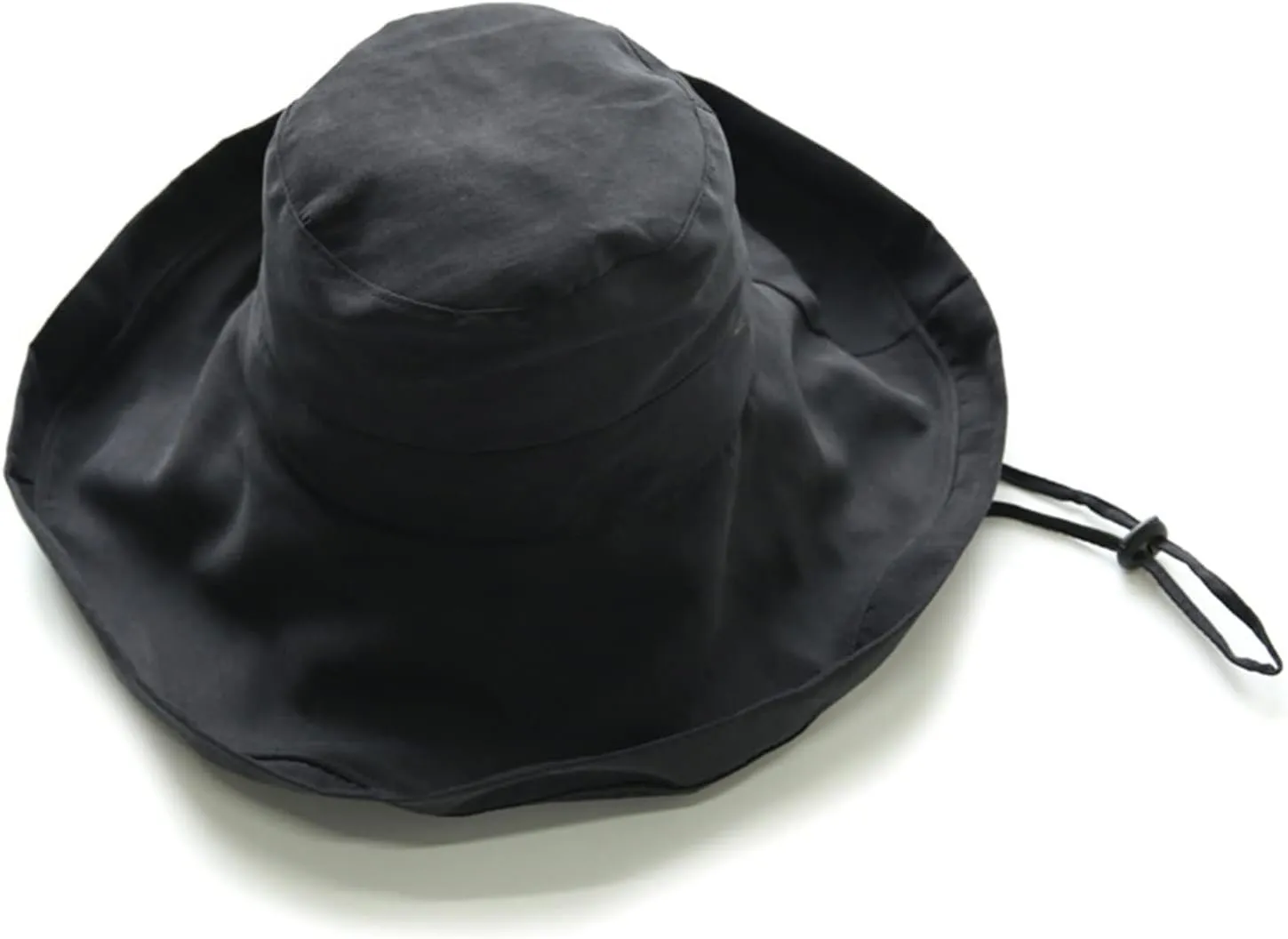 Womens Rollable Cloche Bucket Hats Cotton Wide Brim Travel Sun Hats Vintage Fisherman Cap UPF50  Packable Beach Hat