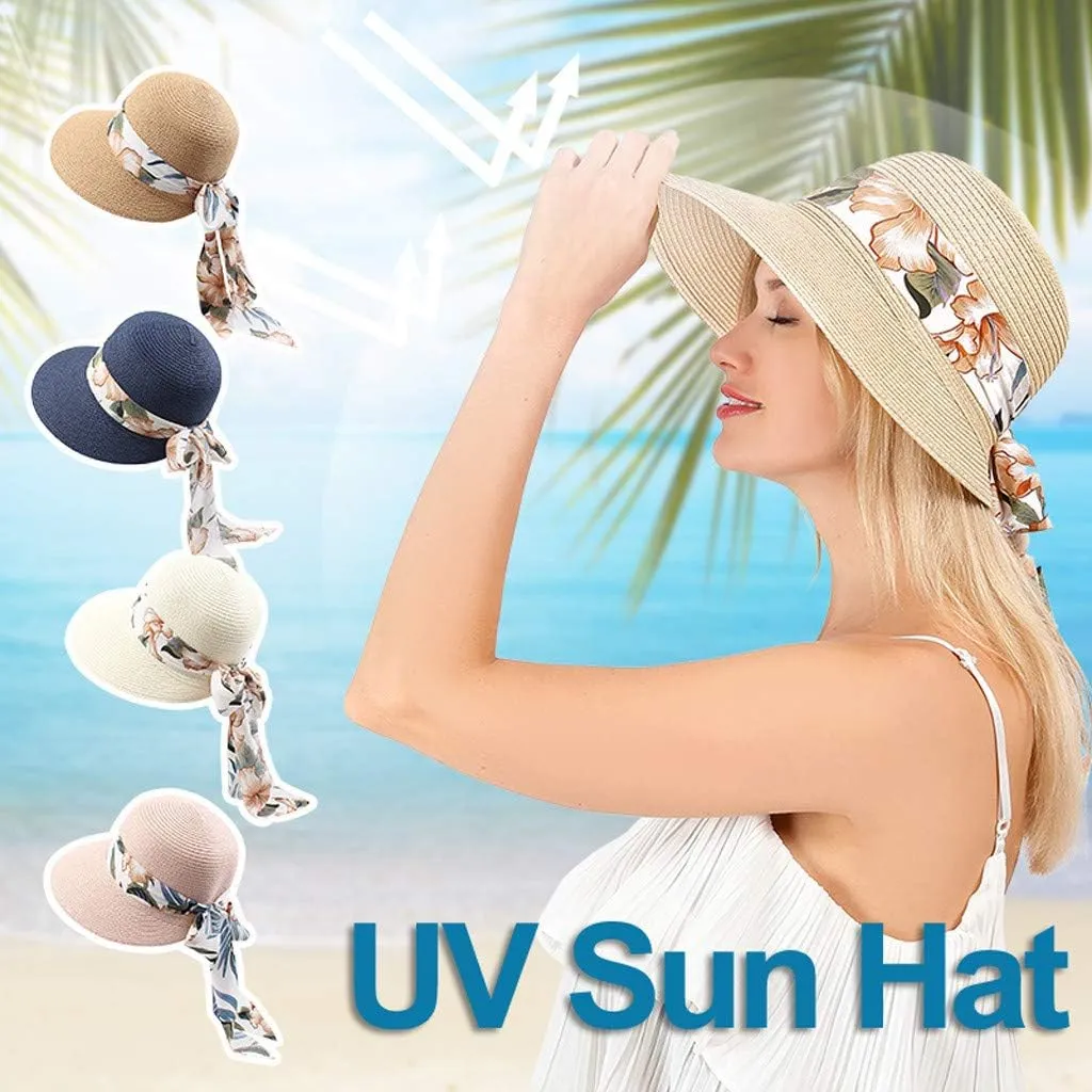 Women's Sun Hats UV Protection Large Wide Brim Hat Women Packable Sun Hat for Women Straw Hats
