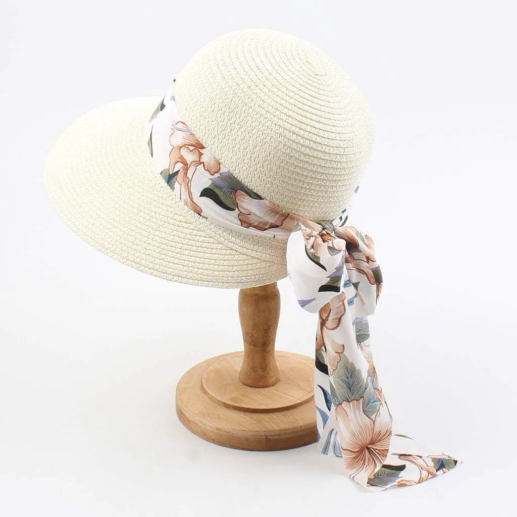 Women's Sun Hats UV Protection Large Wide Brim Hat Women Packable Sun Hat for Women Straw Hats