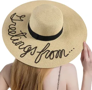 Womens Wide Brim Sun Hats Foldable Beach Bucket Hats Mesh Fishing Hat s Birthday Easter