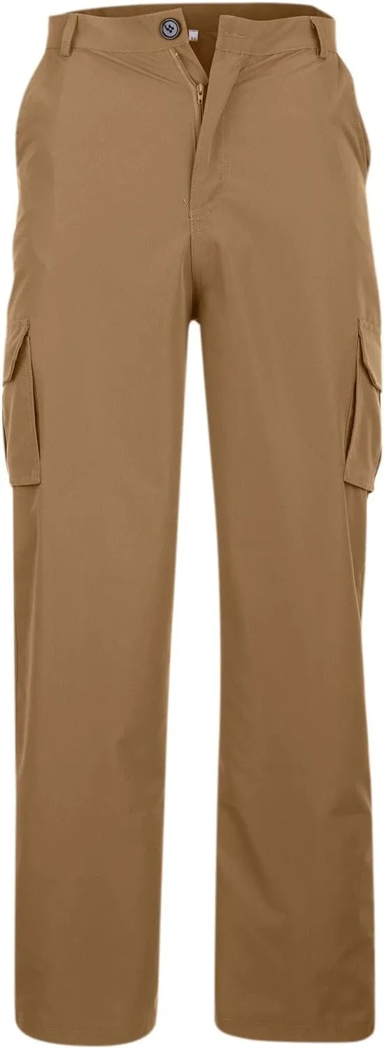 XIAXOGOOL Baggy Cargo Pants,Plus Size Cargo Pants for Men Casual Joggers Athletic Pants Loose Fit Outdoor Relaxed Trousers