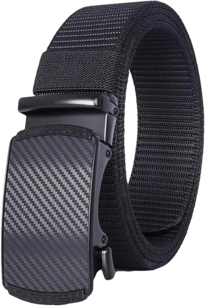 YTR6TW Men Automatic Buckle Comfortable Nylon Military Belt Outdoor Hunting Multifunctional Tactical Canvas Belts
