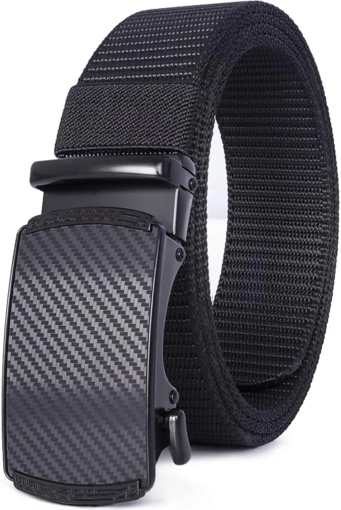 YTR6TW Men Automatic Buckle Comfortable Nylon Military Belt Outdoor Hunting Multifunctional Tactical Canvas Belts