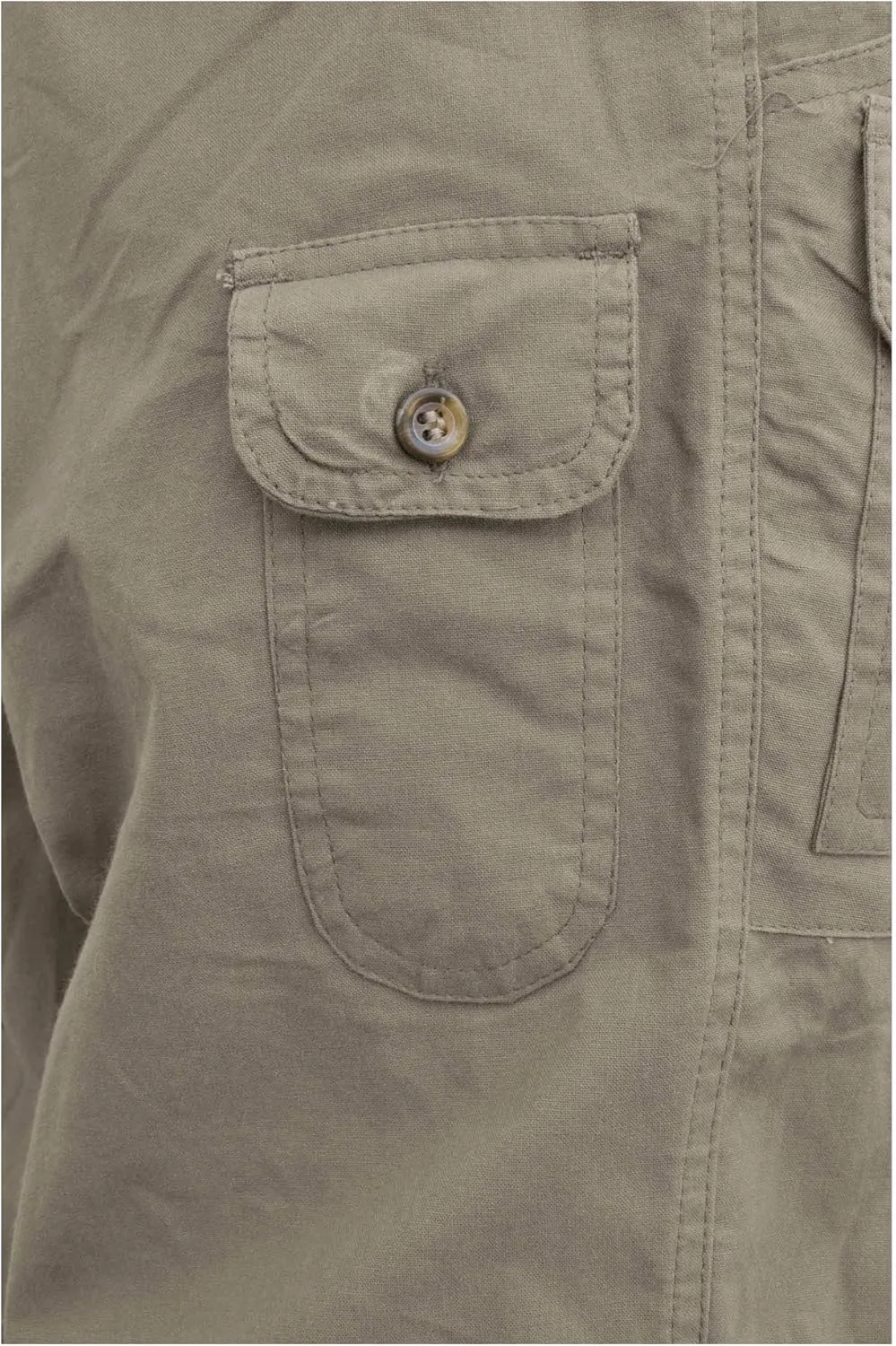 Zambezi Convertible Pants for Men, Covered Utility Pocket, Zip Off, 100% Cotton