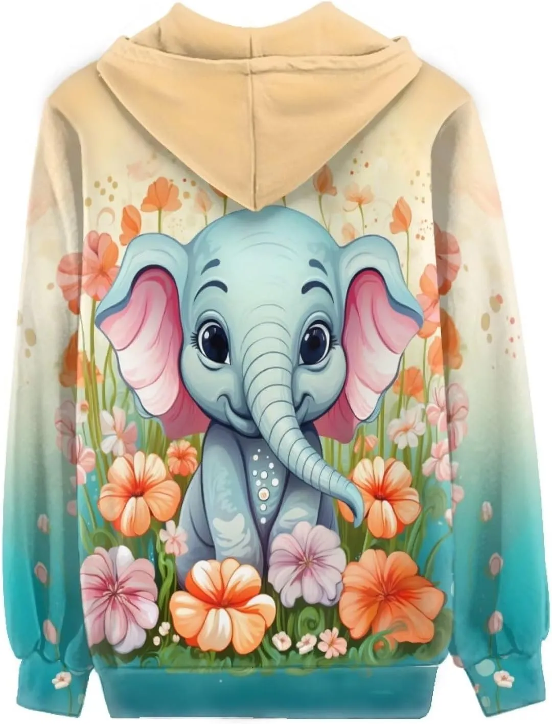 ZOUTAIRONG Women Hoodie Zip Up Jackets S-5XL Hoody Pullover Tops Athletic Sweatshirt Loose Sweater